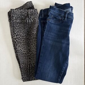SOHO,‎ NEW YORK & COMPANY Ankle And Leggings Women's Jeans Pants Size 8 Lot Of 2